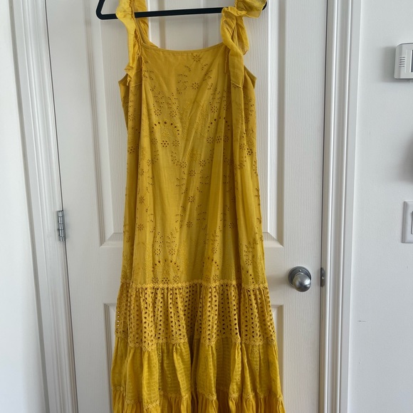 Anthropologie FALLON EYELET MAXI DRESS - Picture 9 of 12